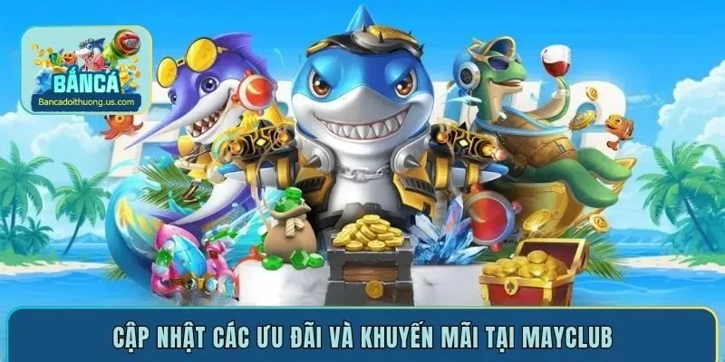 Cập nhật các ưu đãi và khuyến mãi tại Mayclub